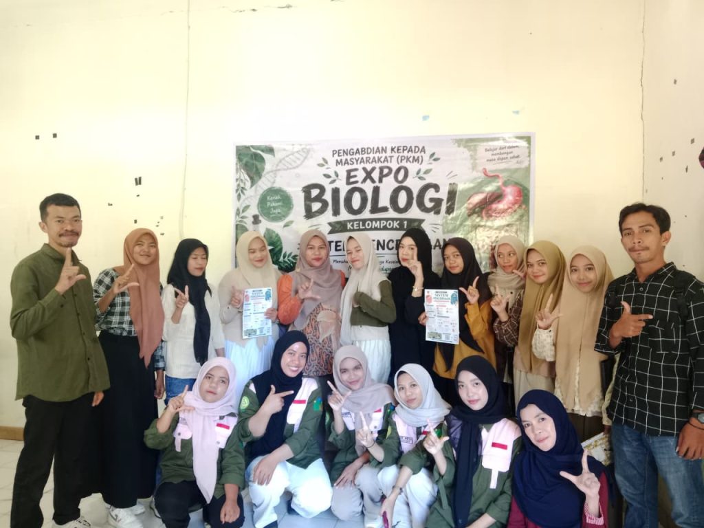 Biology EdTech Expo: Pameran Inovasi Media dan Teknologi Pembelajaran Biologi sebagai Integrasi Mata Kuliah Teknologi Informasi dan Pengembangan Media Pembelajaran Biologi