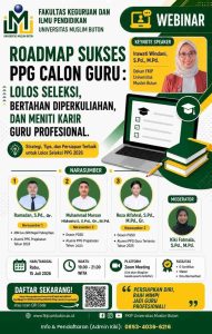 FKIP Universitas Muslim Buton Siap Bekali Calon Guru Lewat Webinar "Roadmap Sukses PPG 2026