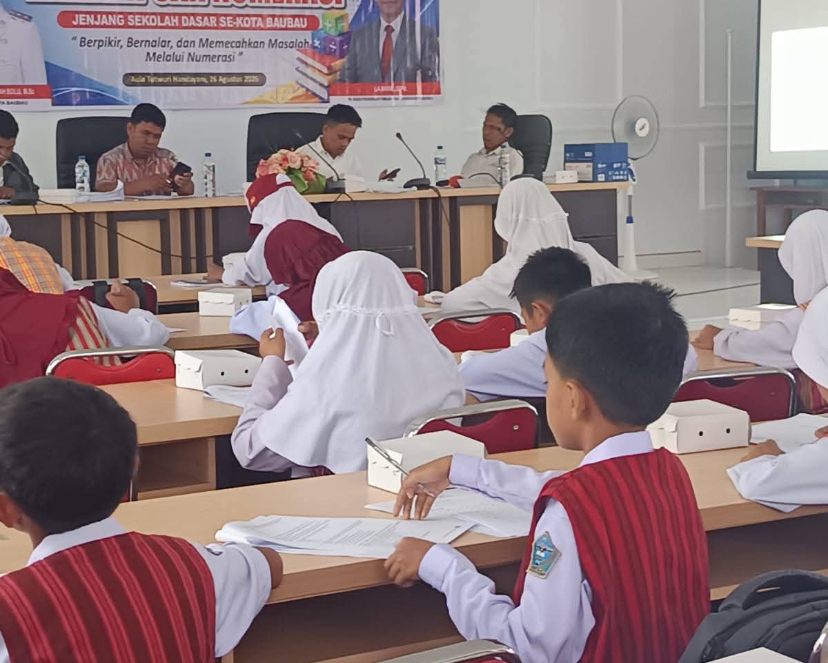 Dua Dosen UMU Buton Jadi Juri Lomba Numerasi Tingkat SD Kota Baubau